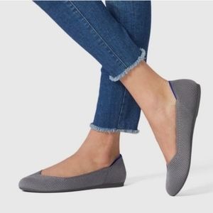 Rothy’s The Flat in Classic Charcoal Size 9.5